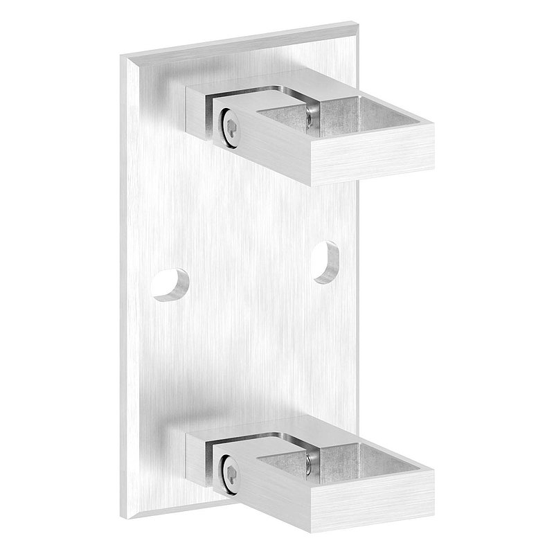 Wall mounting for railing posts 40x40mm, AISI304