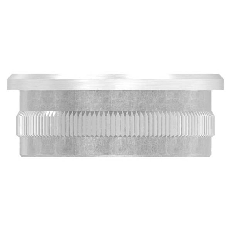 Tube end plug, for tube 42.4x2.0mm, AISI304