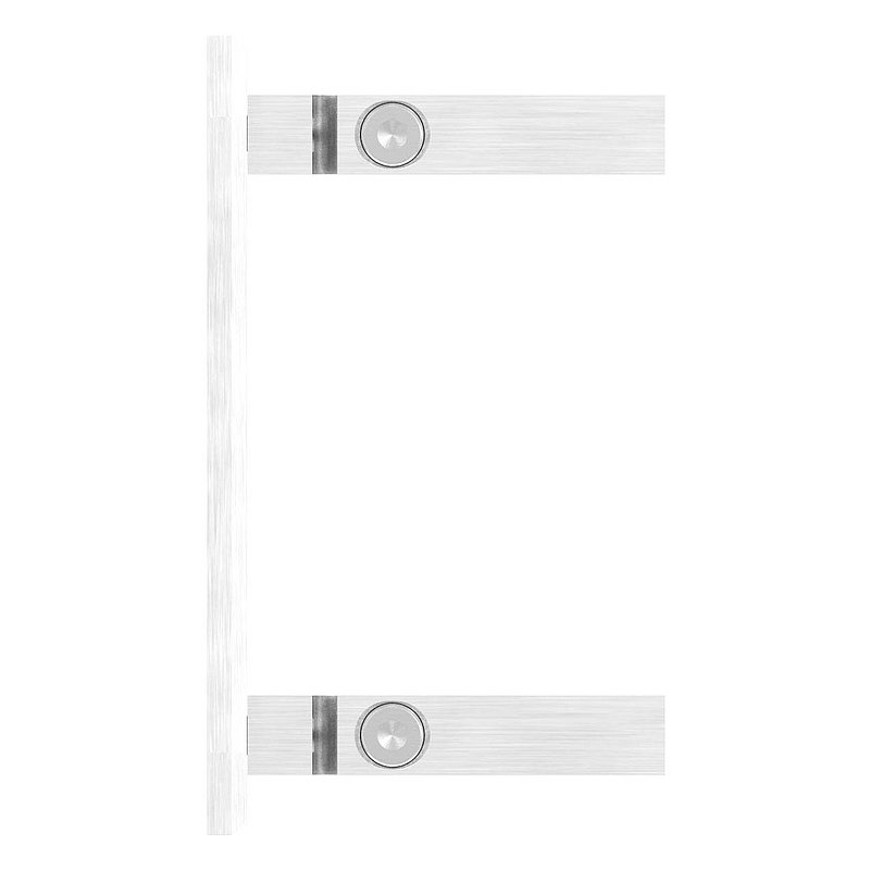 Wall mounting for railing posts 40x40mm, AISI304