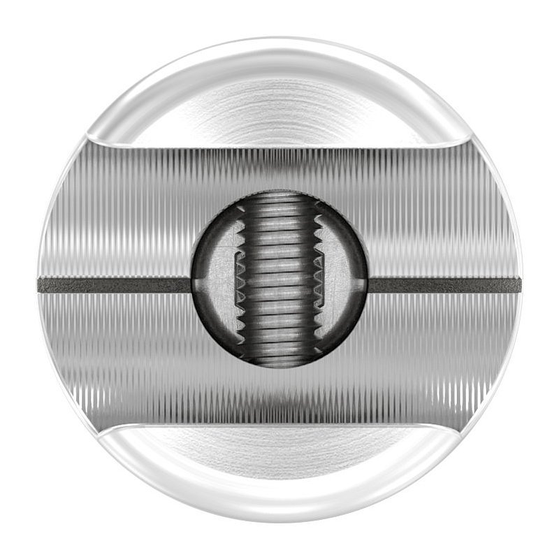 Halter für rundes Klemmprofil 18mm Anschluss: 33,7mm, V2A