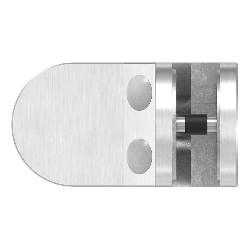 Eckglasklemme 90° Mod. 23, V4A