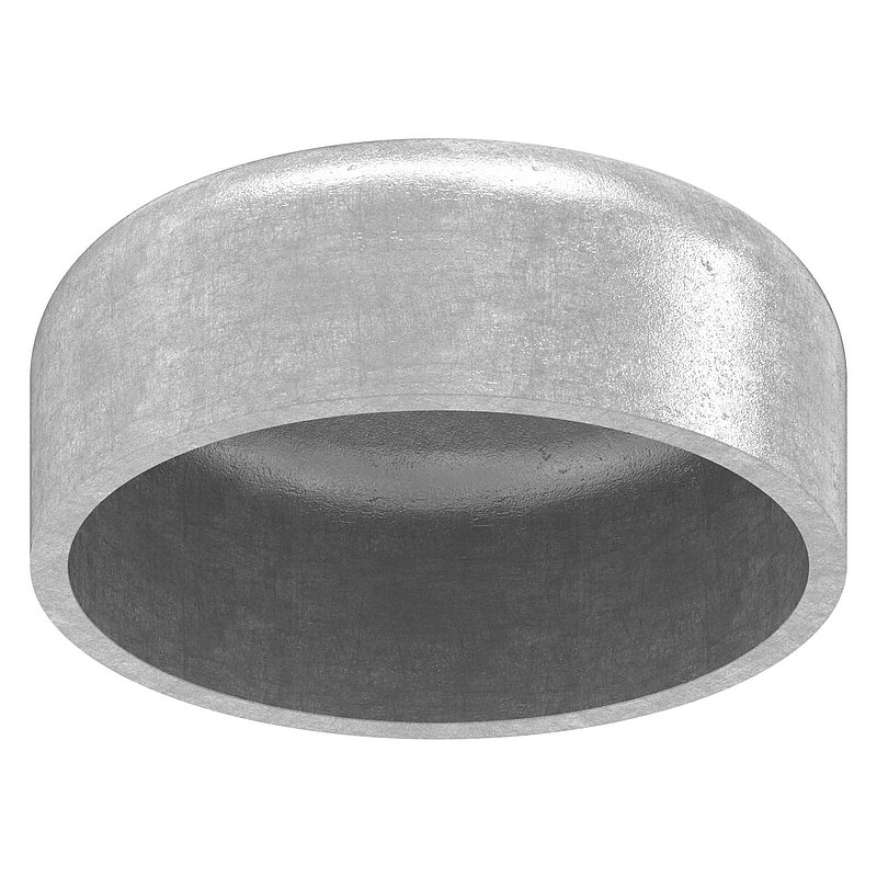 Fond bombé 42,4x2,0mm, DIN 28011, V2A