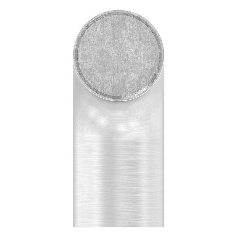 Round bar connector for Ø 14mm, 90°, AISI304