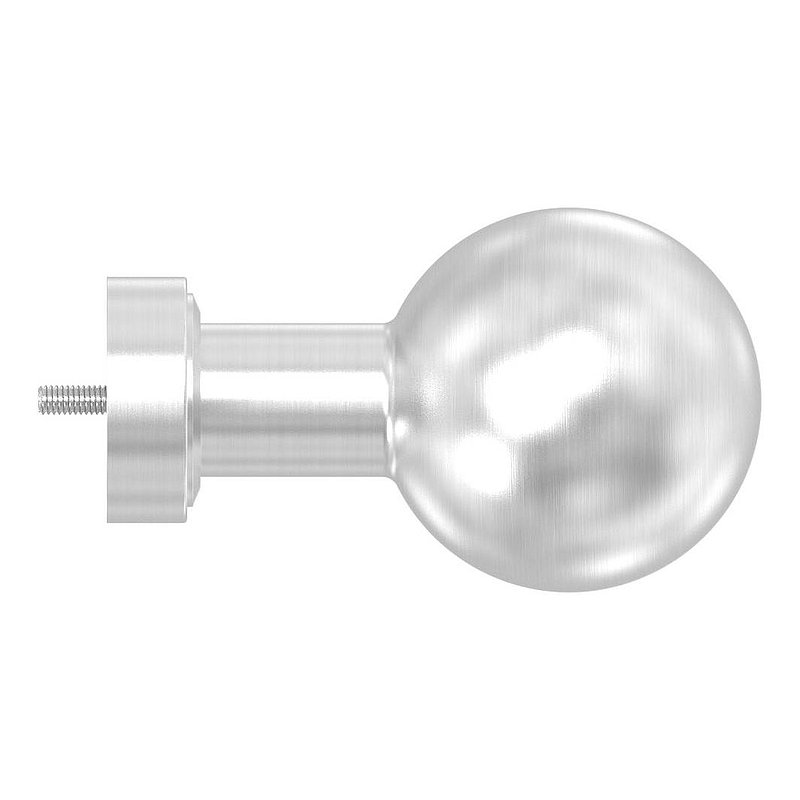 Handle knob, Ø 50mm, fixed, AISI304