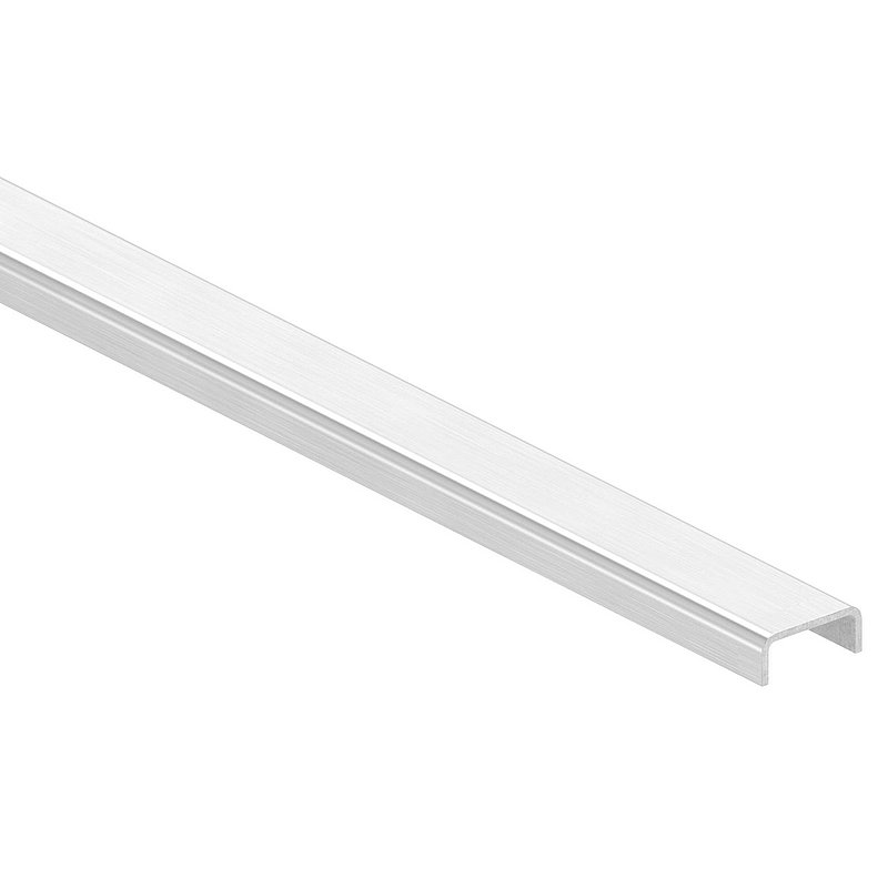 Kantenschutz EXTRA SLIM, für Glas 10,00 - 11,52mm, L: 6000mm, Edelstahl V4A