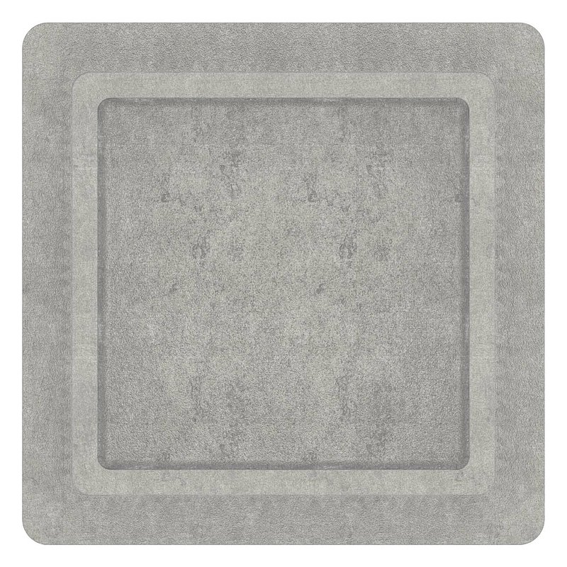 Stopfen mit Stift für Rohr 40 x 40 x 3,0mm, Höhe 80mm