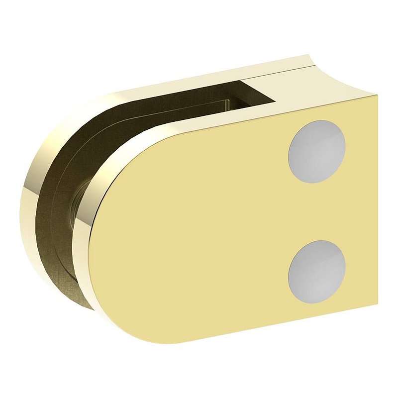 Glasklemme Mod. 16, Anschluss: 42,4mm, Messing