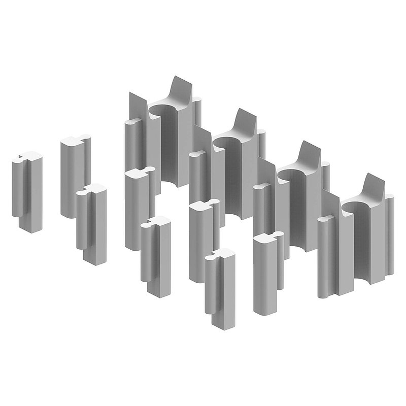 RAIL FIX mounting aid, extension set 2