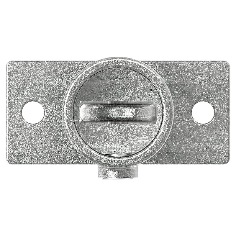 Wandhalter verst. mit 2 Bohrungen, für Rohr Ø 42,4mm