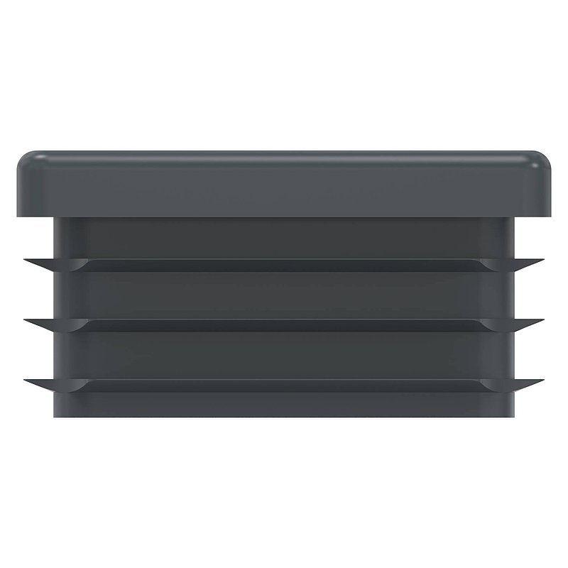 Bouchon plastique pour tube rectangle 60x40mm
