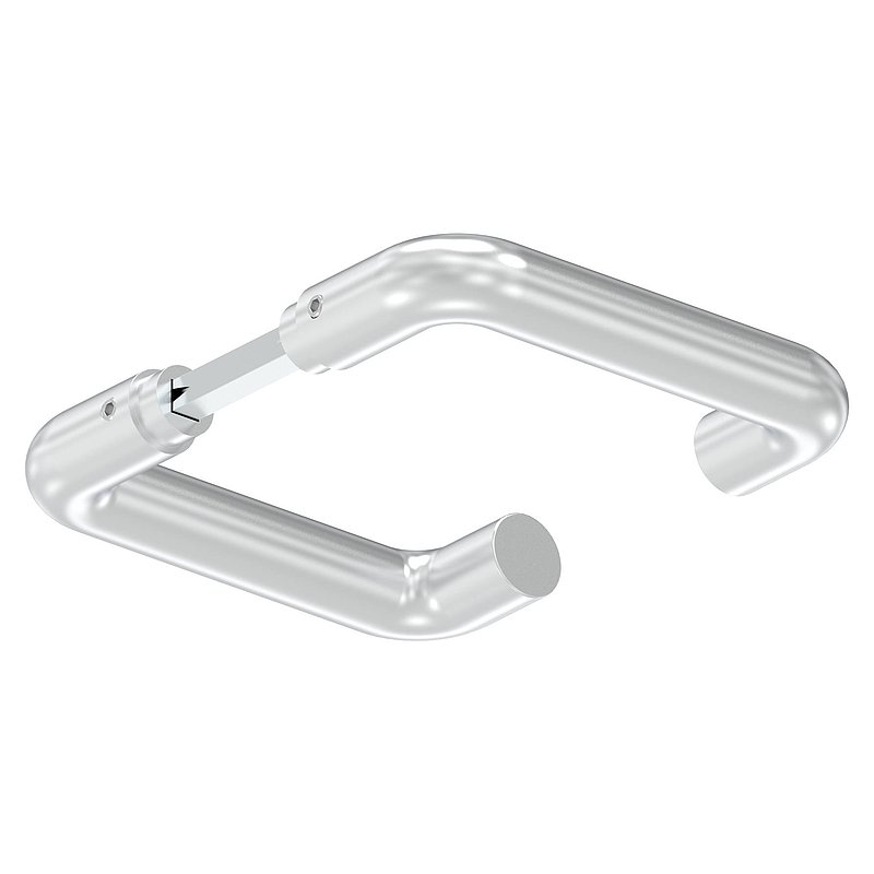 Türdrückerpaar, Aluminium