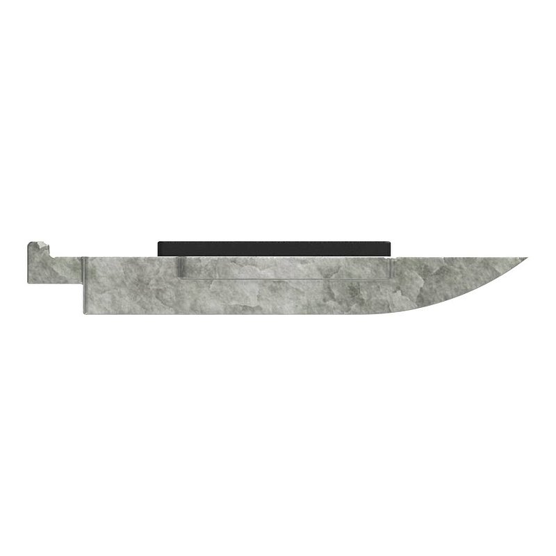 Sicherungsplatte für Mod. 38 , Zink roh