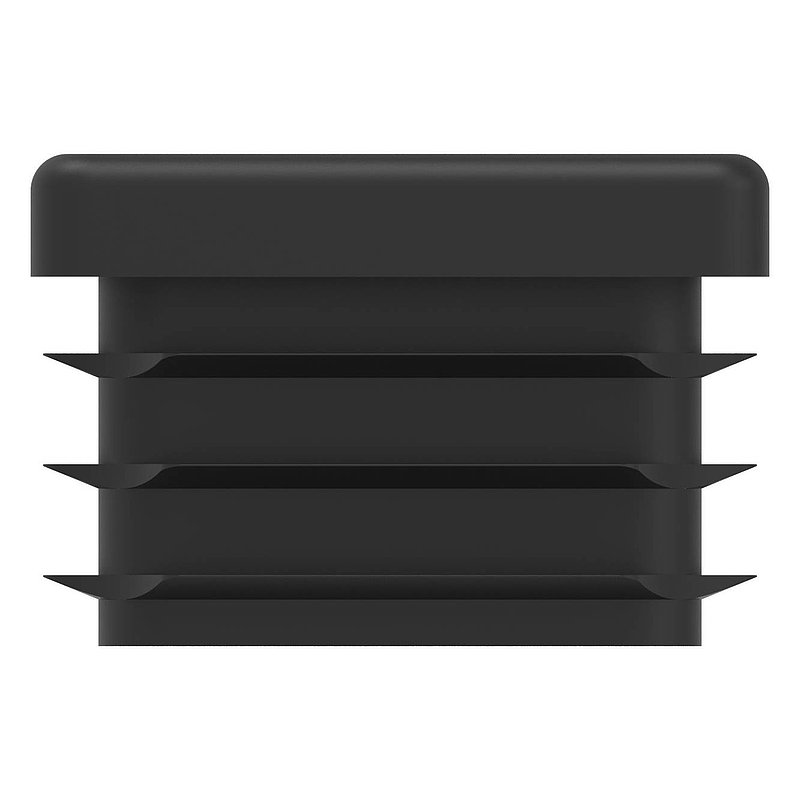 Bouchon plastique pour tube rectangulaire 50x30mm