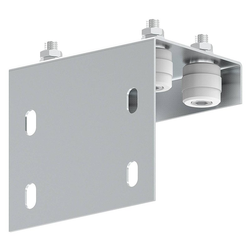 Adjustable guide bracket, for screwing on