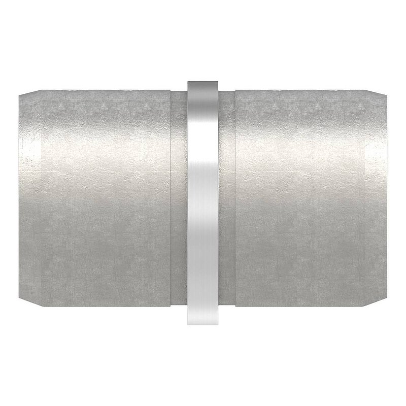Rohrverbinder für Nutrohr 48,3mm, V2A