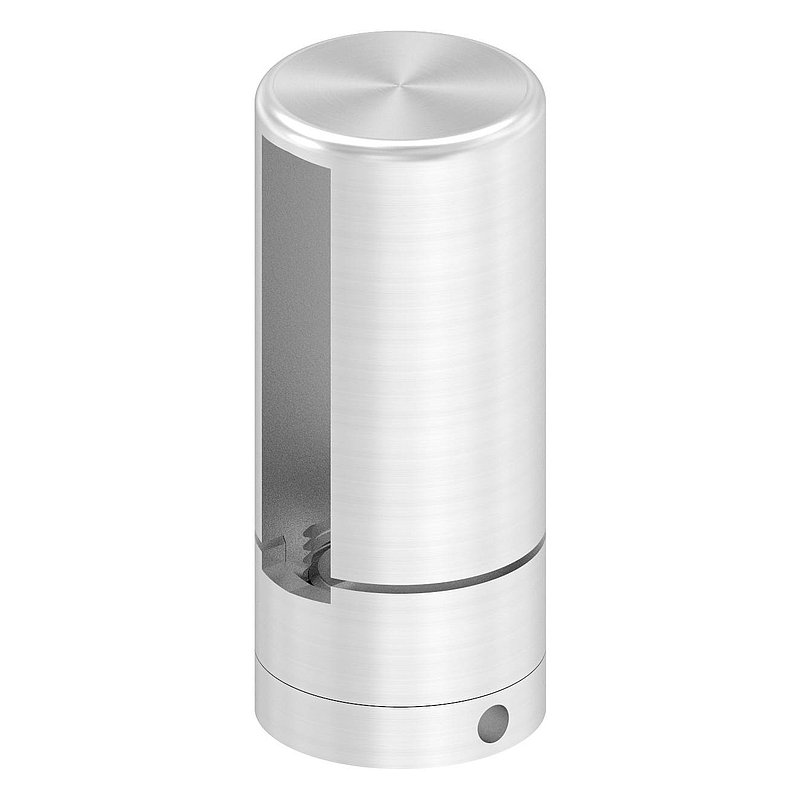 Brenk base holder for flat bars 50x10mm, AISI304