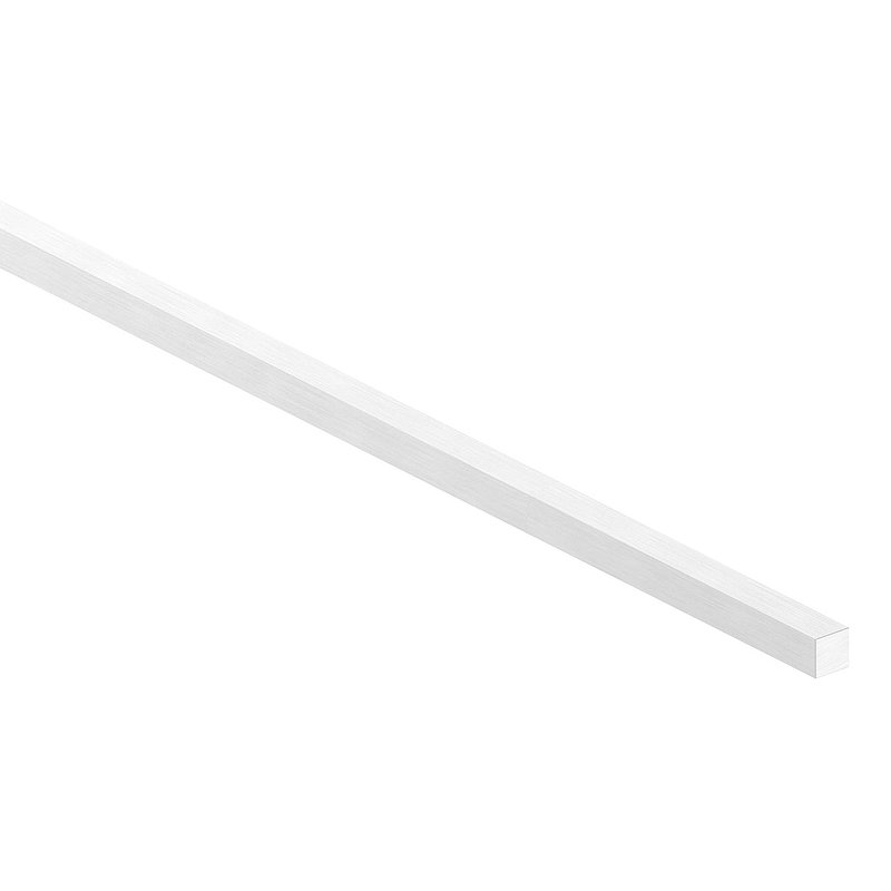 Square material 12x12mm, L: 3000mm, AISI304