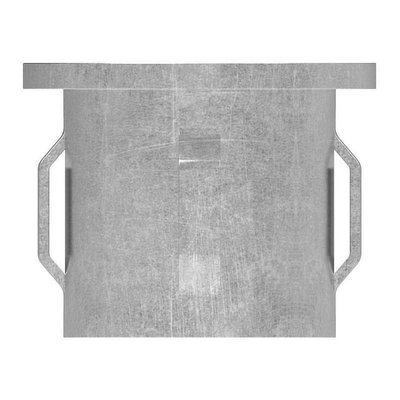 Bouchon en acier, pour tube 33,7mm