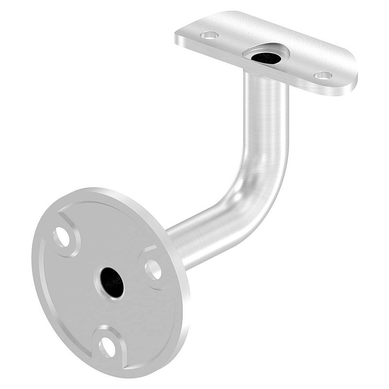 Handlaufhalter mit Kabeldurchführung für LED Handläufe, V4A