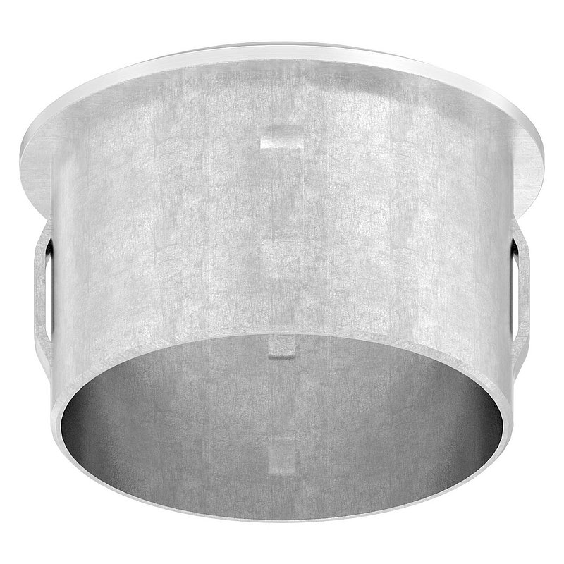 Bouchon pour extrémité de tube, pour tube 48,3x2,0 - 2,5mm, V2A