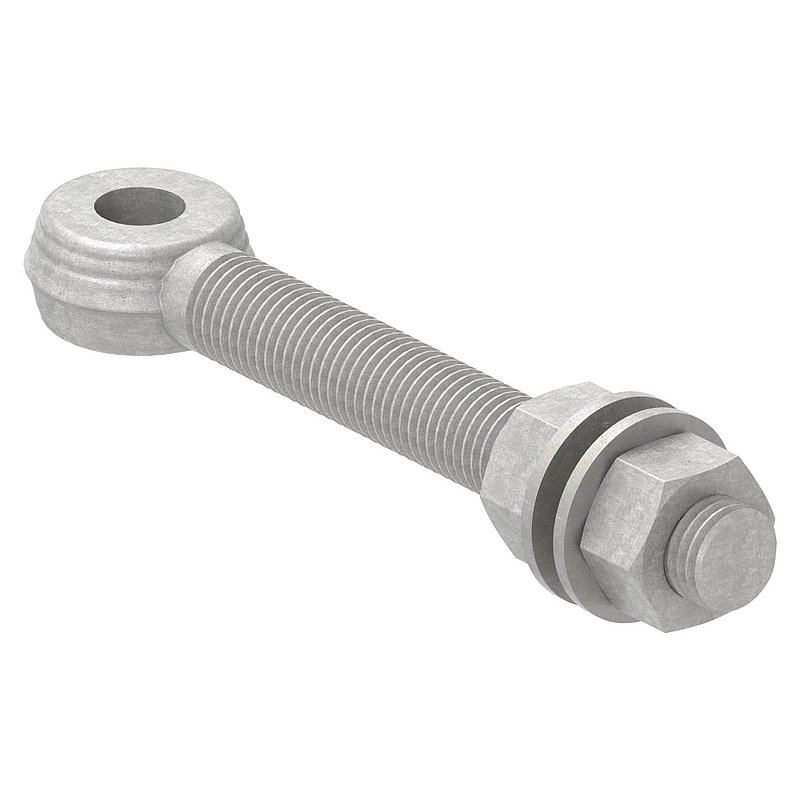 Augenschraube von Torband 121-M20, feuerverzinkt