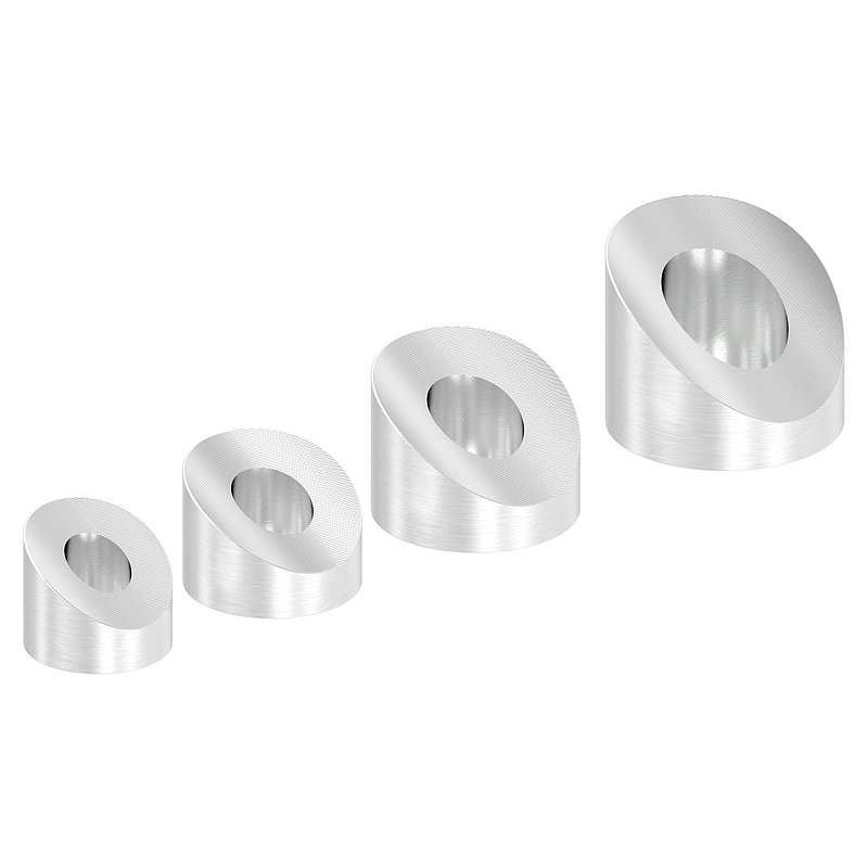 Formanschluss, für Gewinde M8, V2A