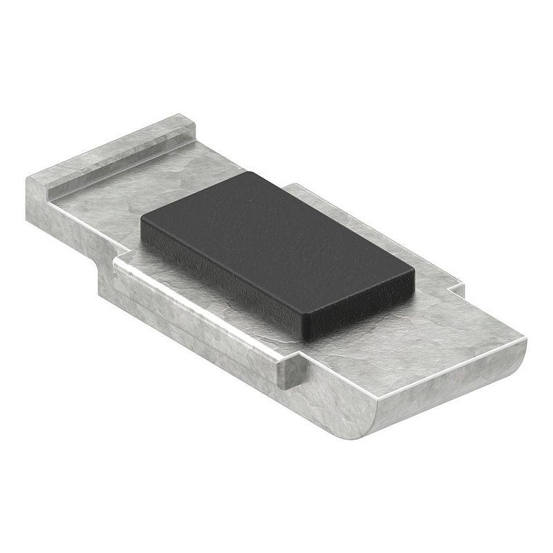 Sicherungsplatte für Mod. 31 , Zink roh