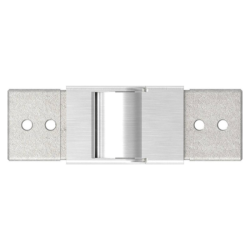 Verbinder flexibel für Quadratnutrohr 40x40mm, V4A