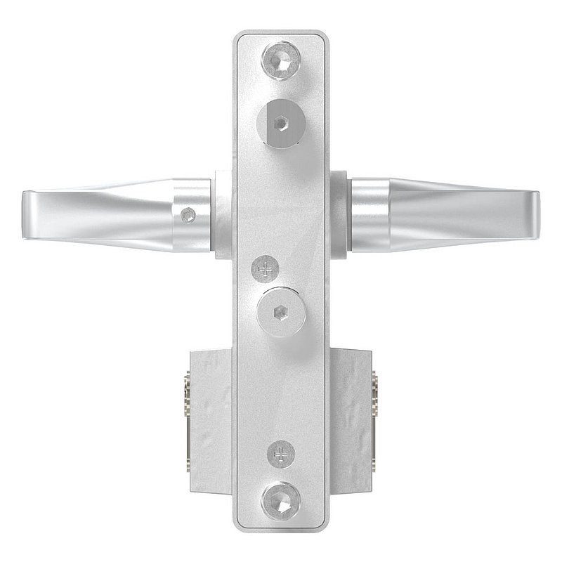 Serrure à grille GTS 2 pour tube de 40-60mm d'épaisseur, boîtier nu