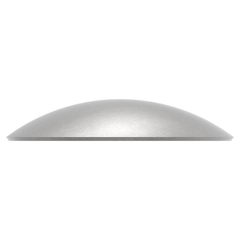 Domed bowl 120x2.5mm, H: 22mm