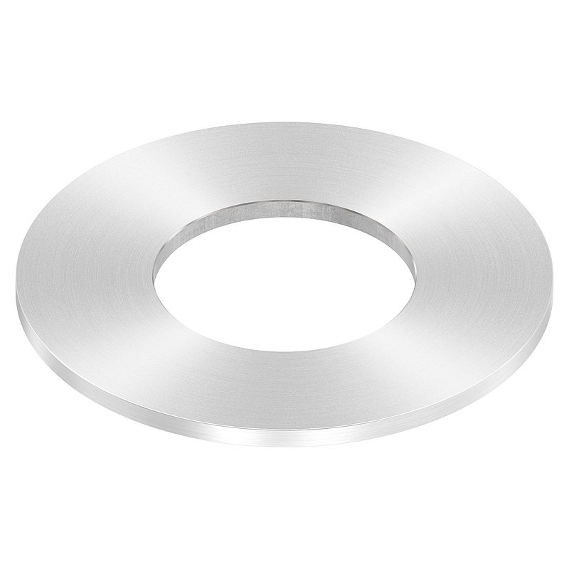 Ankerplatte Ø 100x4mm, mit Rundschliff, V2A