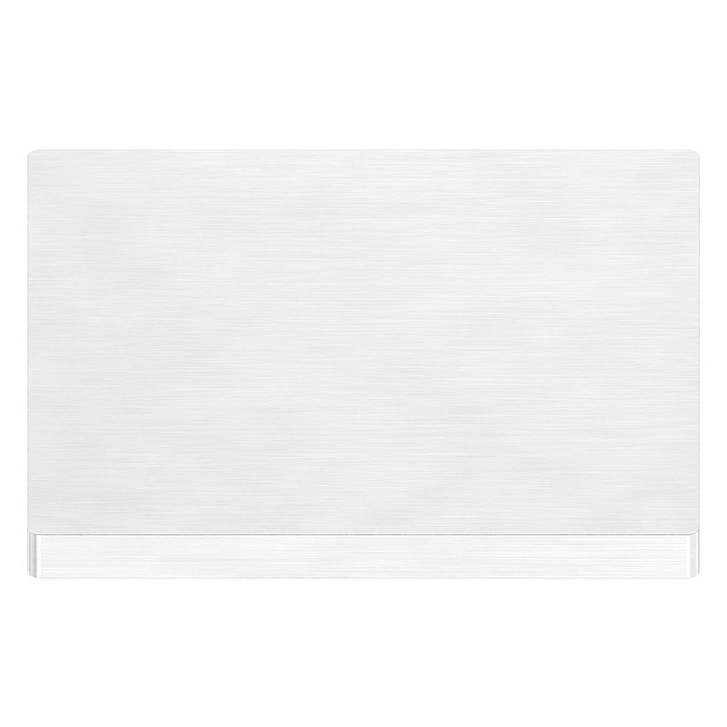 Anchor plate, 100x100x8mm, with longitudinal grinding, AISI304