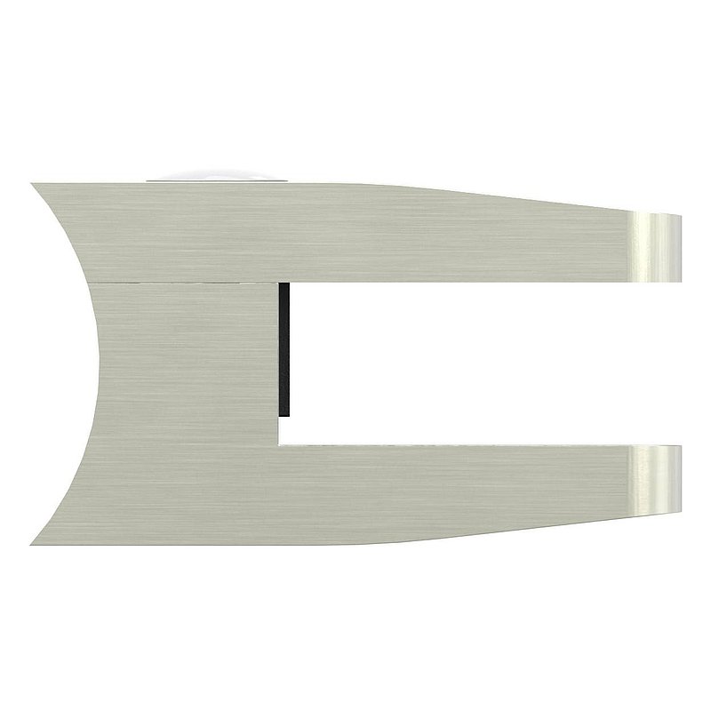 Glasklemme Mod. 14, Anschluss: 48,3mm, VA-Effekt