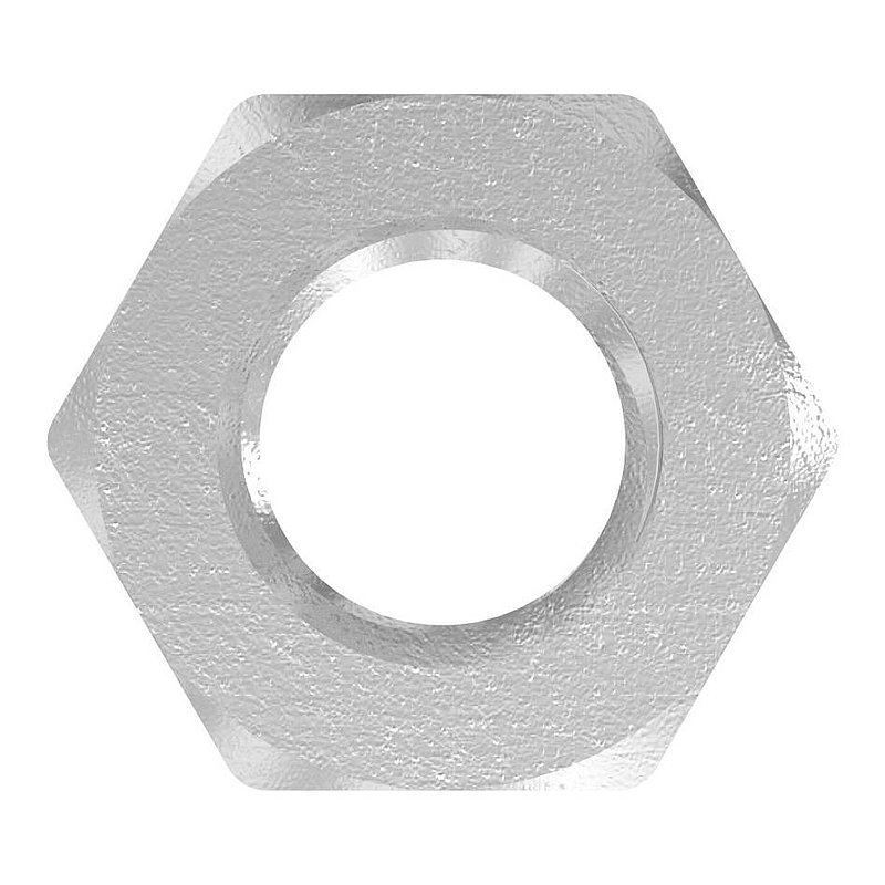 Écrou hexagonal M5 avec filetage à gauche, DIN 934, V2A