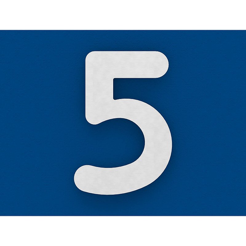 Numéro de maison 5 - "grand", V2A