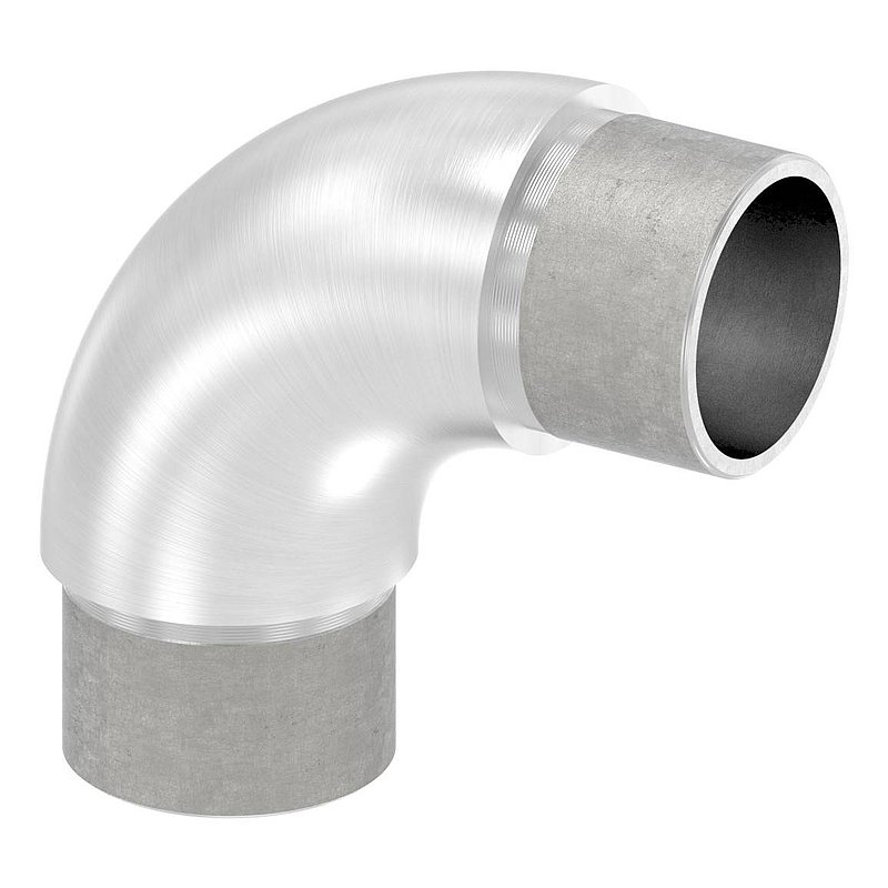 Rohrbogen 90°, für Rohr 33,7x2,0mm, V4A