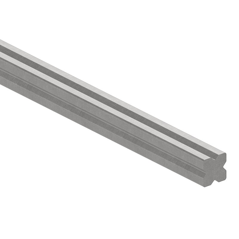 Vierkant S235JR, 12x12mm, L: 3300mm