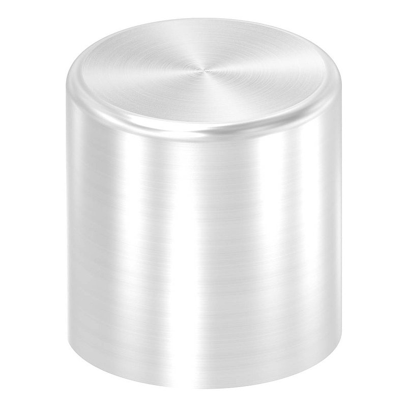 Endkappe für Stecksystem, für 33,7x2,0mm, V2A
