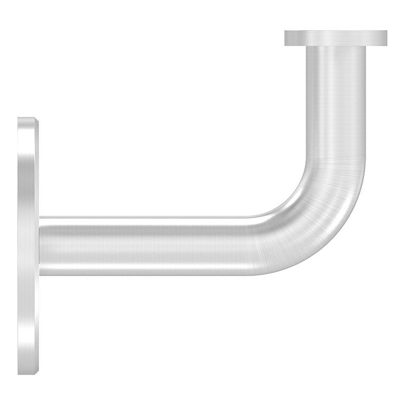 Handrail holder without cable gland for LED handrails, solid material, AISI304