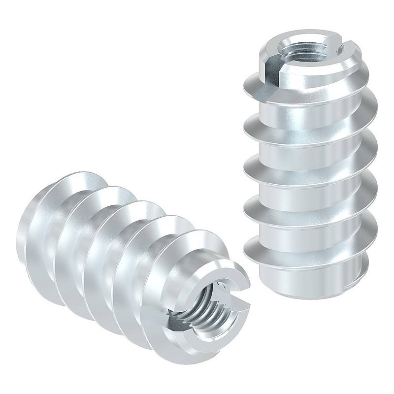 Rampa-Muffe M5x20, Stahl verzinkt