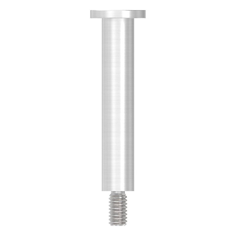 Tige Ø 14mm avec plaque de raccordement de mains courantes, plat, V2A