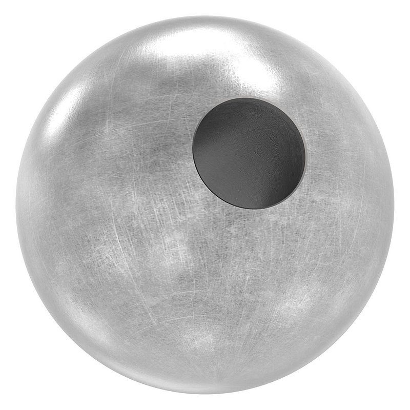 Massivkugel 40mm, mit Durchgangsbohrung 12,3mm