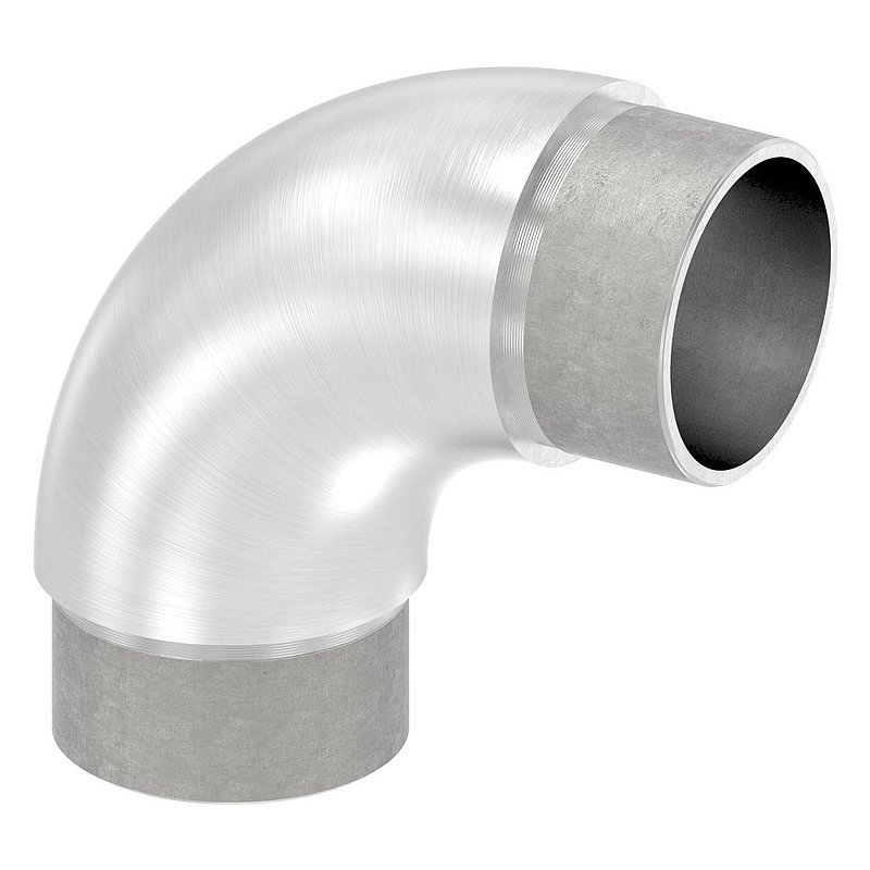Rohrbogen 90°, für Rohr 42,4x2,0mm, V2A