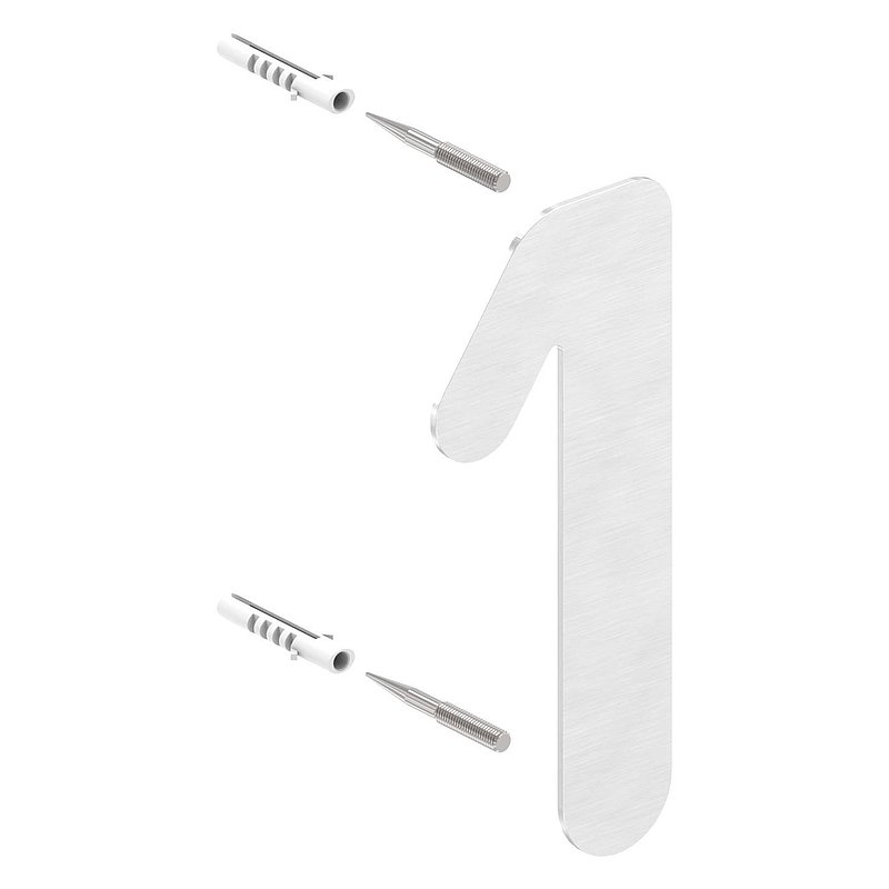 Numéro de maison 1 - "petit", V2A