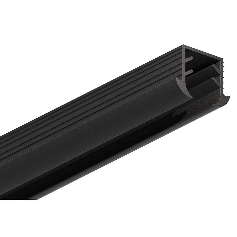 Wedge seal for glass 11.52 - 13.52mm, for groove 24x24mm, 25m, EPDM