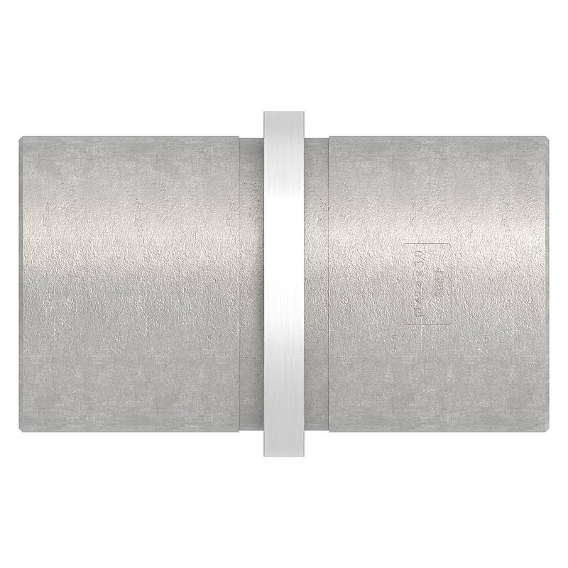 Verbindungsstück für Rohr 42,4x3,0mm, V2A