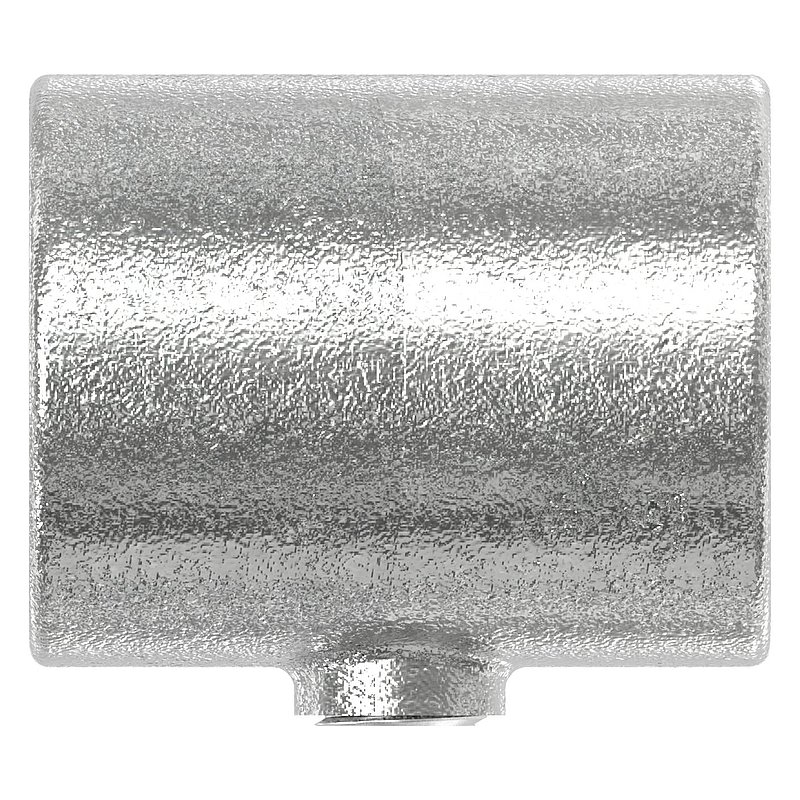 T-Stück kurz, schräg, variabel, für Rohr Ø 42,4mm