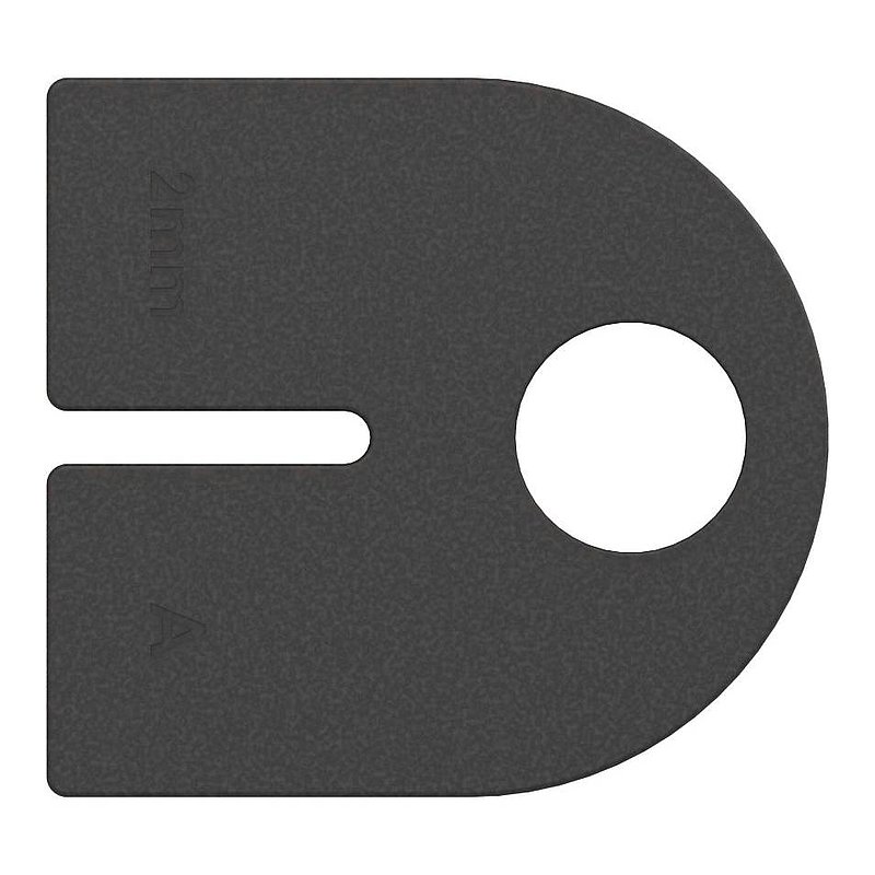 Rubber for Mod. 12, sheet metal 2 mm