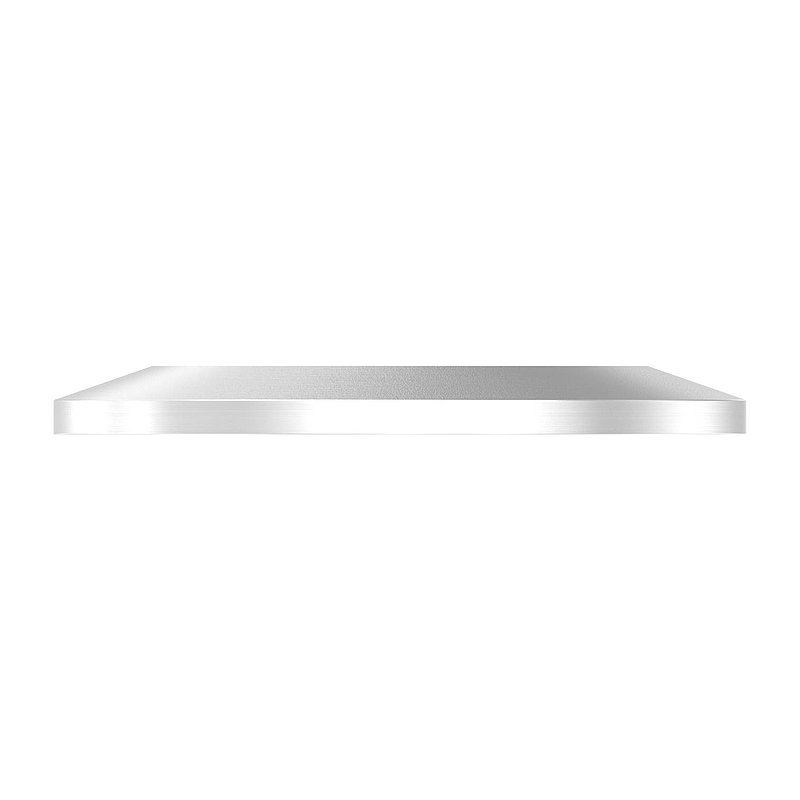 Adapterplatte Ø 60mm für Rohr 42,4 x 2,0-2,5mm, V2A