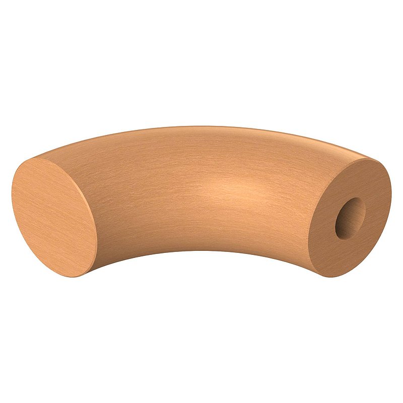 90° Endbogen für Holzhandlauf